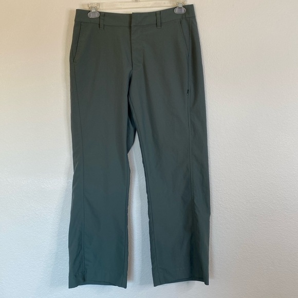 Patagonia slacks women’s 12 twelve olive green EUC - Picture 1 of 7